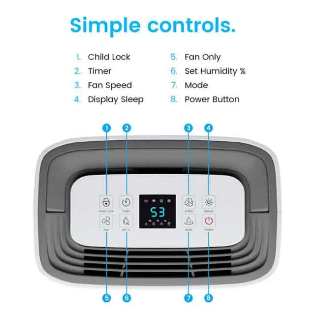 Crown Line Dehumidifier MD 231 1